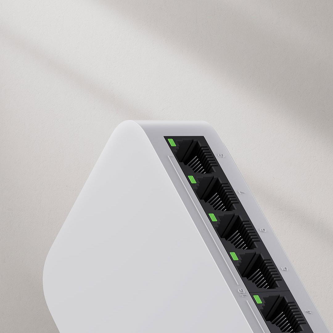 Xiaomi Mi 8 Ports RJ45 Gigabit - Xiaomi Hub Mijia Hub 评论和价格