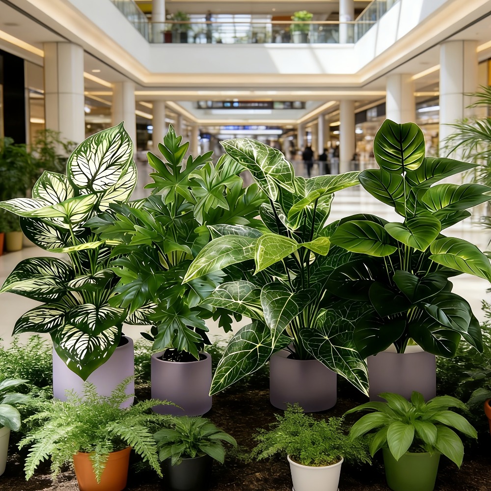 4PC Artificial Plants with 48L - Dracaena Marginata 评论和价格