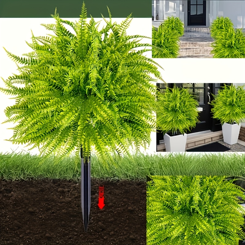 2pcs - 44cm Fern Ground Insert - Dracaena Marginata 评论和价格