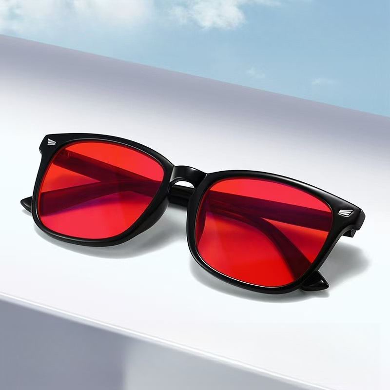 1pcs Red Lens Korean Polarized - Aglaonema Red 评论和价格