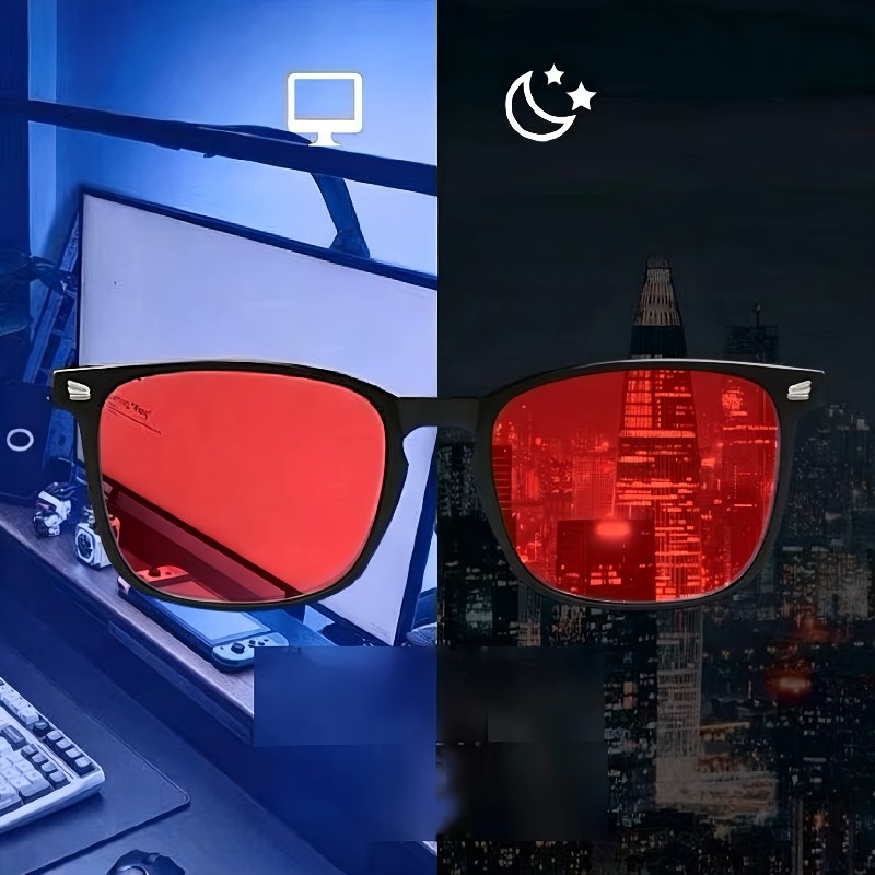 1pcs Red Lens Korean Polarized - Aglaonema Red 评论和价格