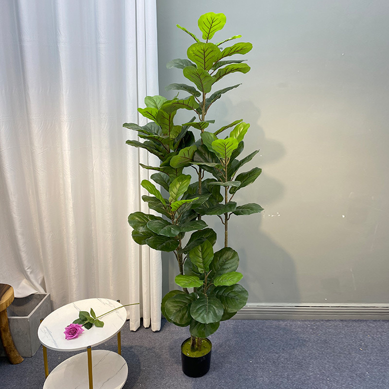 59in Large Ficus Tree Artifici - Ficus Lyrata Tree 评论和价格