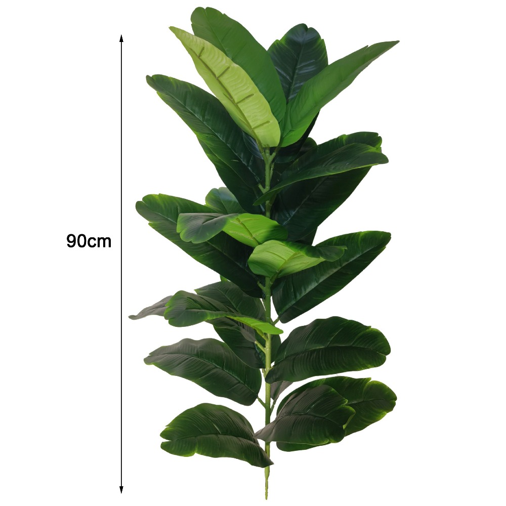 Green Plastic Artificial Ficus - Ficus Lyrata Tree 评论和价格