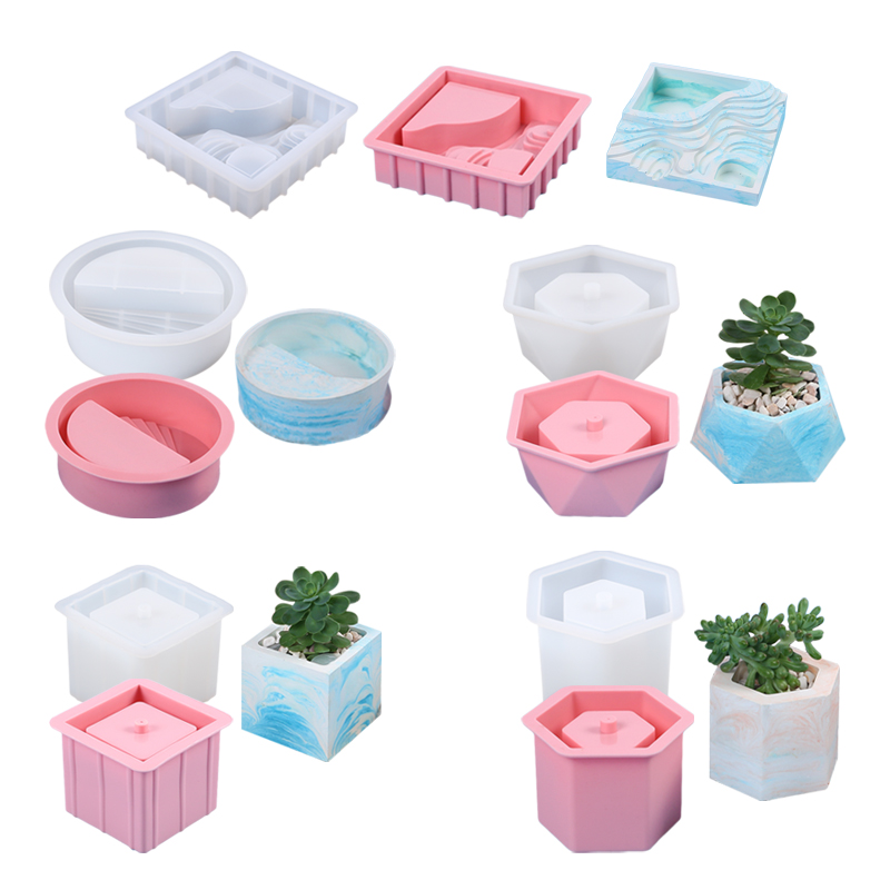 Succulent Flowerpot Silicone M - Echeveria Succulent 评论和价格