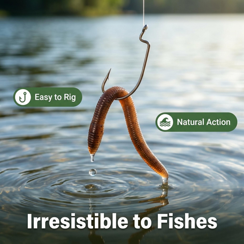 100pcs Soft Lure Bass Bream Bl - Aglaonema Red 评论和价格