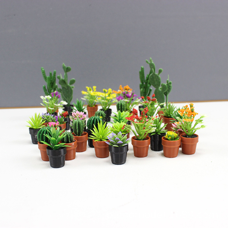 Mini Simulated Plants Cactus S - Echeveria Succulent 评论和价格