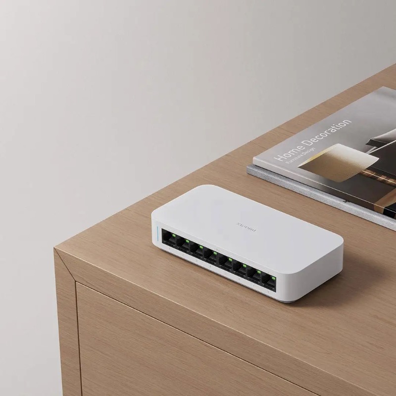 Xiaomi Mi 8 Ports RJ45 Gigabit - Xiaomi Hub Mijia Hub 评论和价格