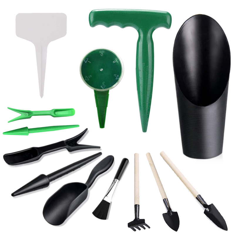 Mini Gardening Tool Set Label  - Echeveria Succulent 评论和价格